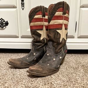 Womens Size 11 Redneck Riveria Freedom Boots-Vintage Cinnamon